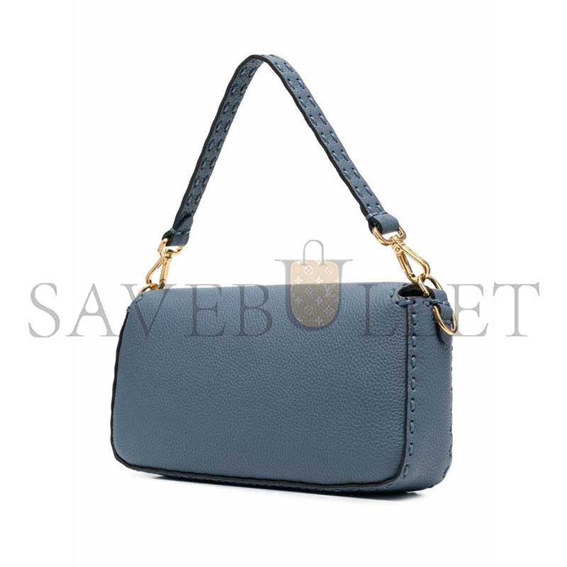 F**di baguette leather shoulder bag (28*15*6.5cm)